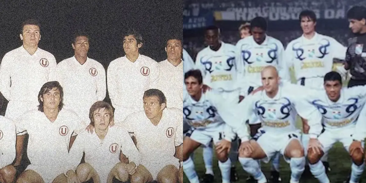 Universitario y Sporting Cristal, subcampeones de la Copa Libertadores.