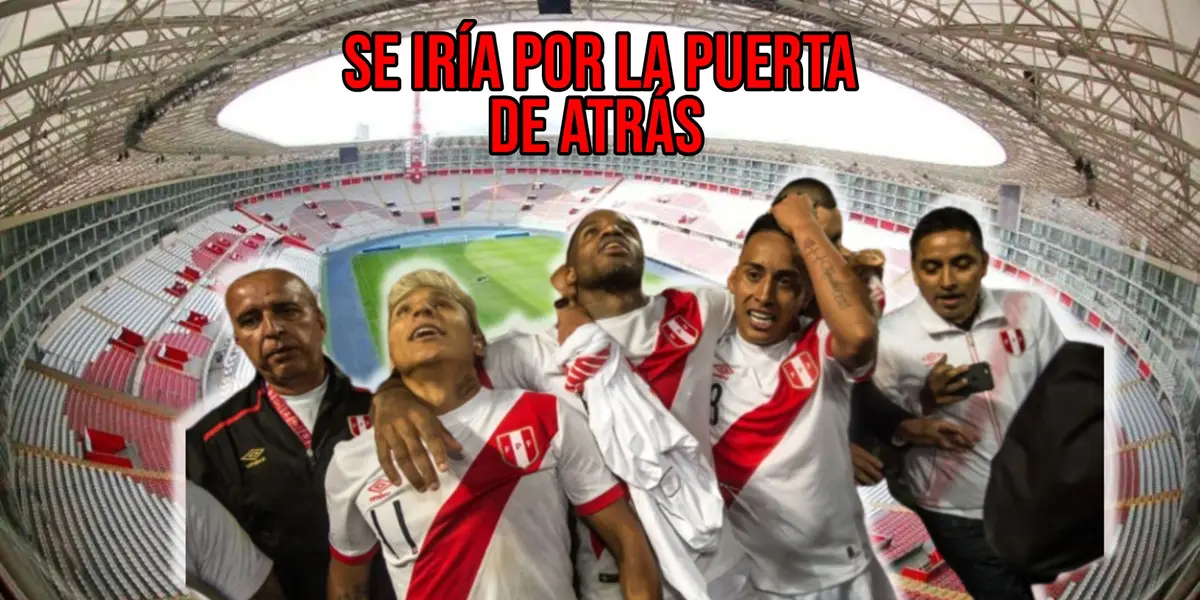 Uno de los gestores de la clasificación de Selección Peruana, se iría por la puerta de atrás de Videna.