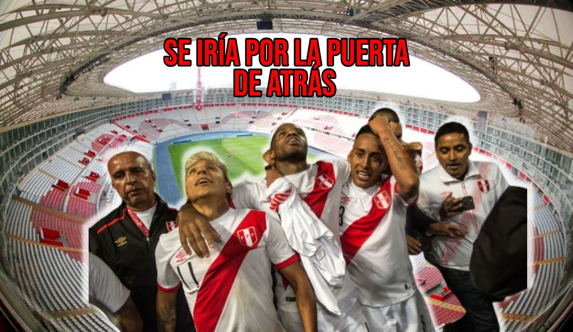 Uno de los gestores de la clasificación de Selección Peruana, se iría por la puerta de atrás de Videna.