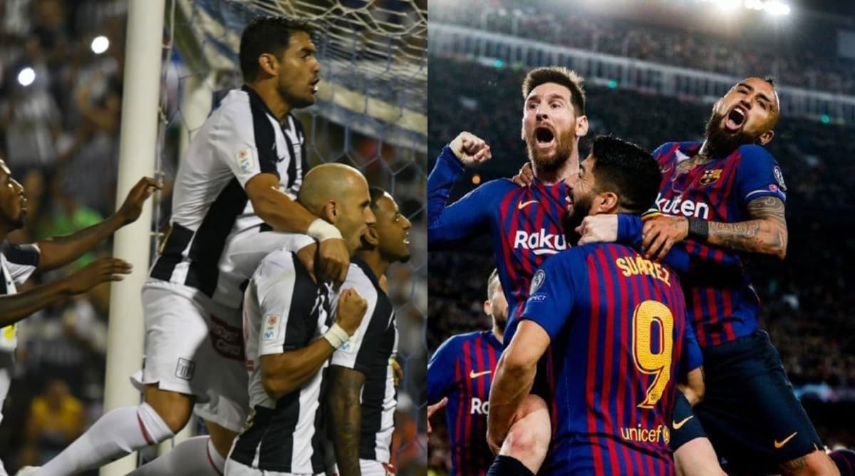 Uno de los mejores goles en la historia de Alianza Lima cuando jugó al puro estilo del Barcelona FC