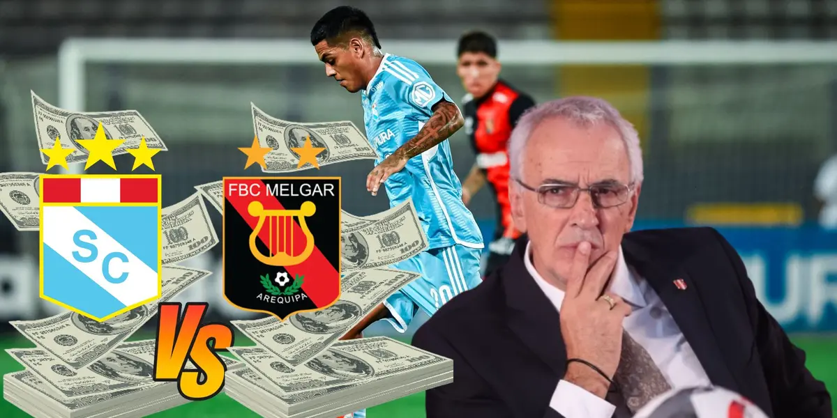 Vale 1,8 millones y Fossati le tiene harta fe, pero vs Melgar dio pena en Cristal