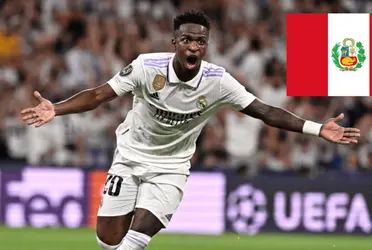 Vinicius Junior logró anotar un golazo frente al Manchester City