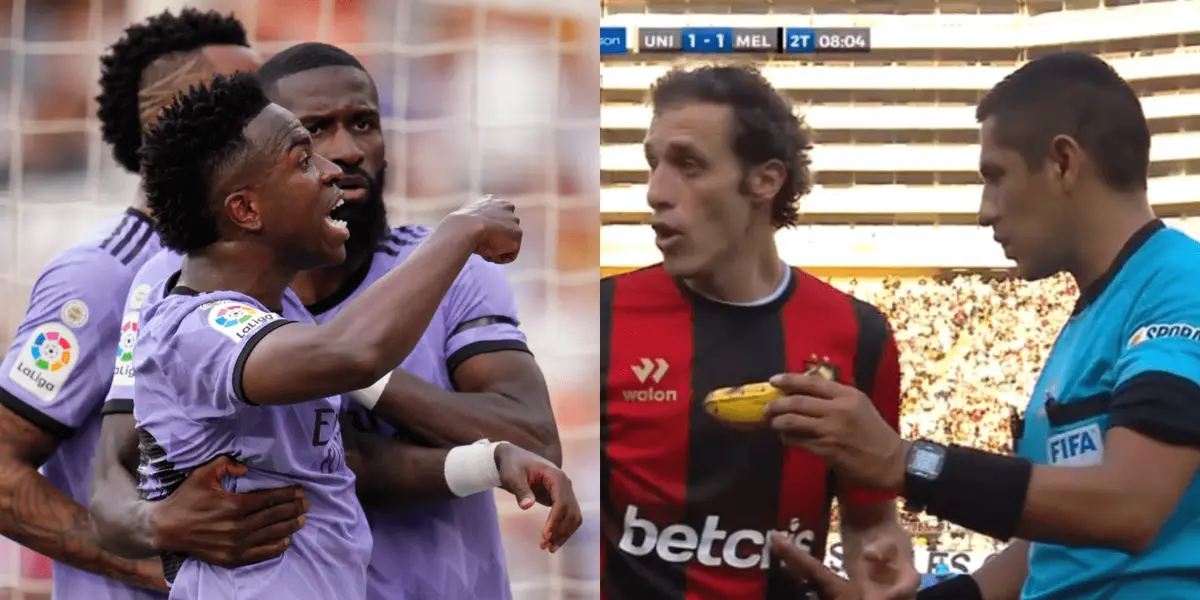 Vinicius nuevamente sufrió ataques racistas en un partido de LaLiga Española