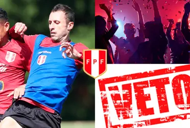 Volvió para jugar por la Selección Peruana y ahora está vetado del equipo patrio