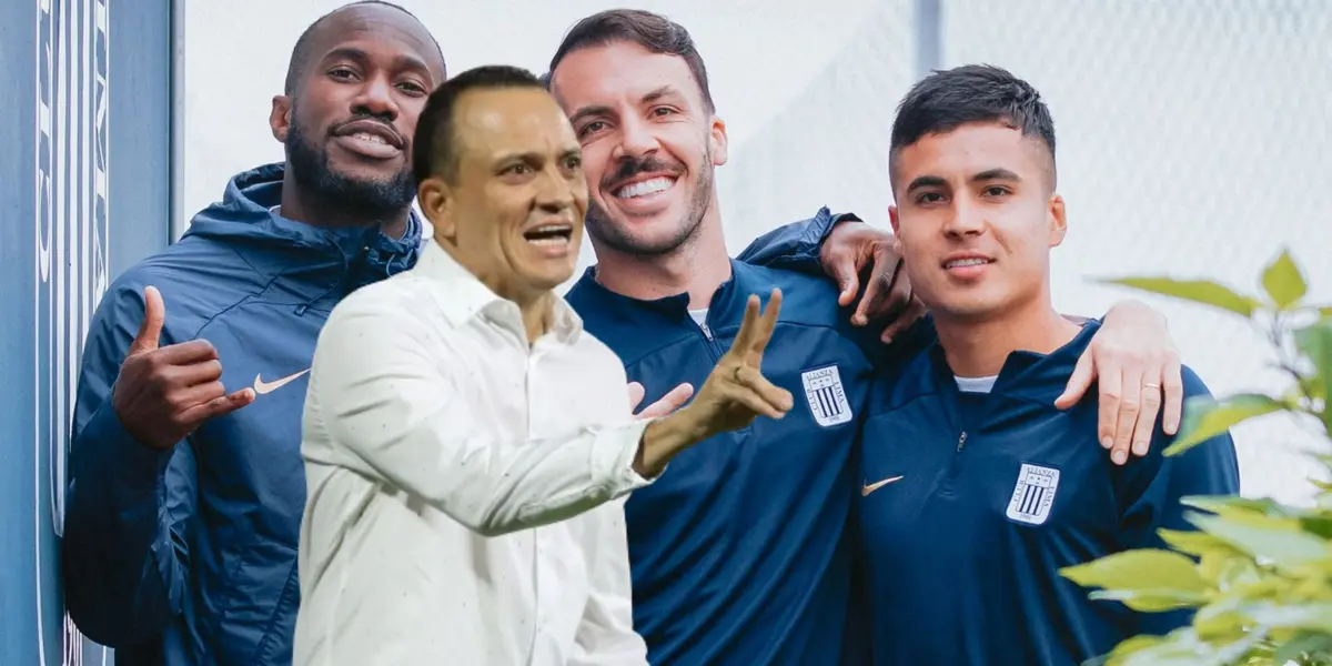 Waterman - Rodríguez - Lagos - Restrepo (Foto: Club Alianza Lima)