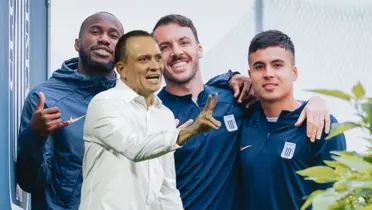 Waterman - Rodríguez - Lagos - Restrepo (Foto: Club Alianza Lima)