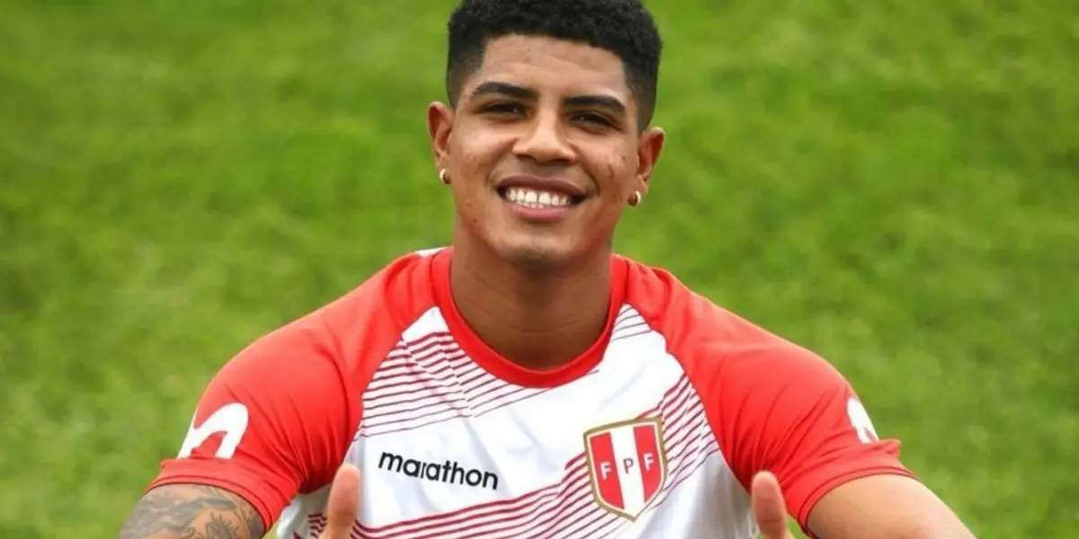 Wilder Cartagena con la camiseta de la FPF. FOTO: RPP