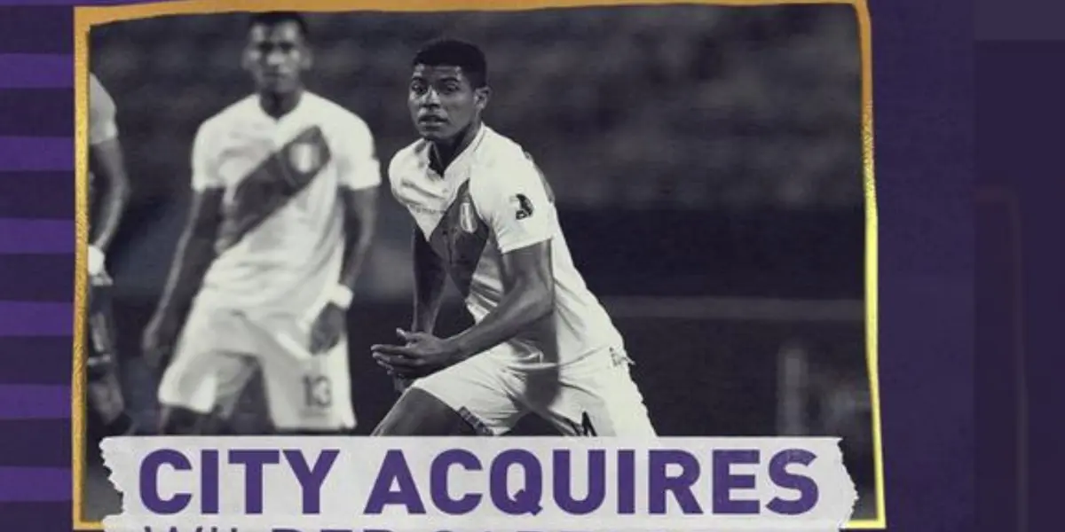 Wilder Cartagena fue presentado como refuerzo de Orlando City