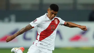 Wilder Cartagena jugando para la Selección de Perú. FOTO: Infobae.