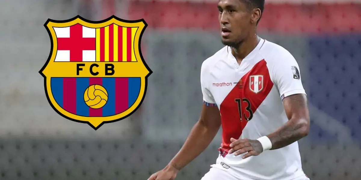Y sin pensarlo, el FC Barcelona le da una gran noticia a Renato Tapia sobre su futuro
