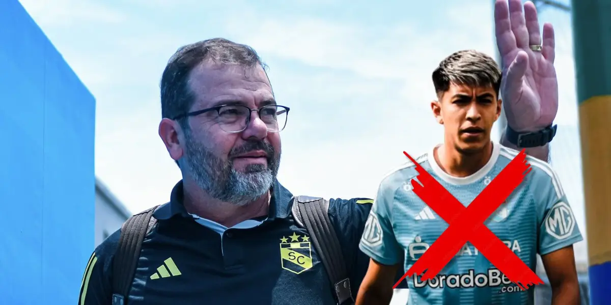 Ya se ve la mano de Moreira y el jugador que terminó de borrar, no es Aguirre