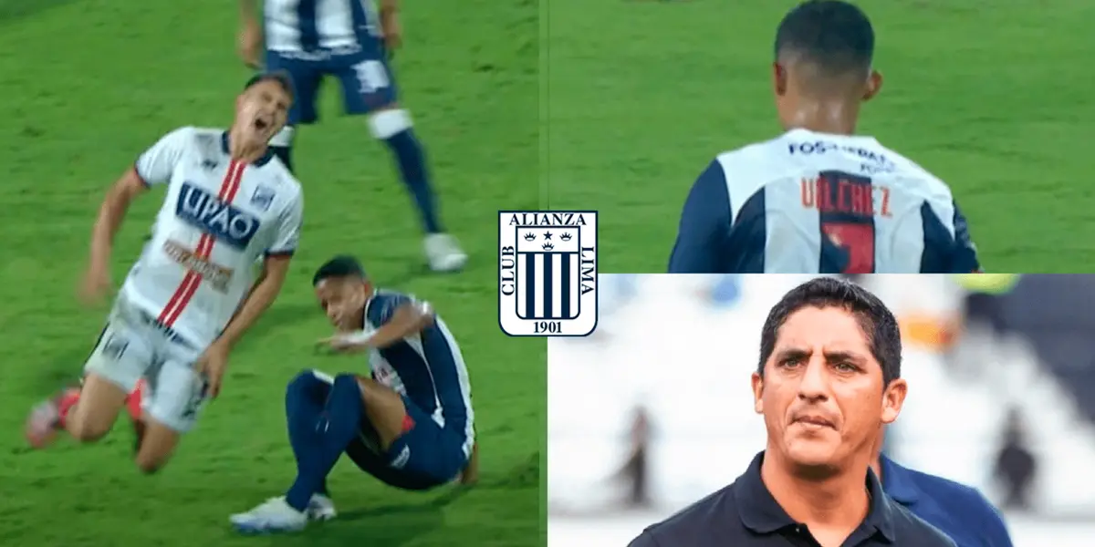 Yordi Vílchez volvió a jugar, pero lo terminaron de expulsar en Alianza Lima
