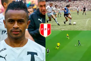 Yordy Reyna se metió tremenda jugada al mismo estilo de Diego Maradona