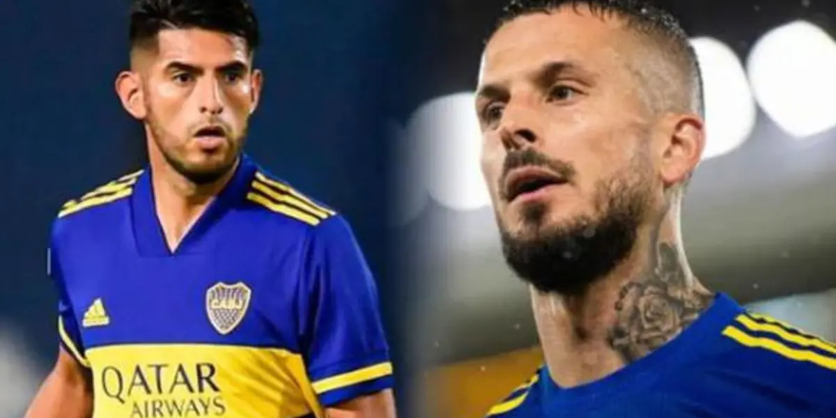 Zambrano y Benedetto tuvieron un altercado en el partido contra Racing