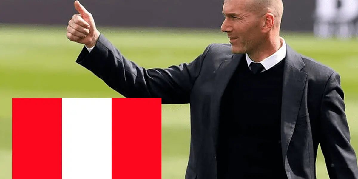 Zinedine Zidane conoce muy bien a otro jugador peruano aparte de Cristian Benavente