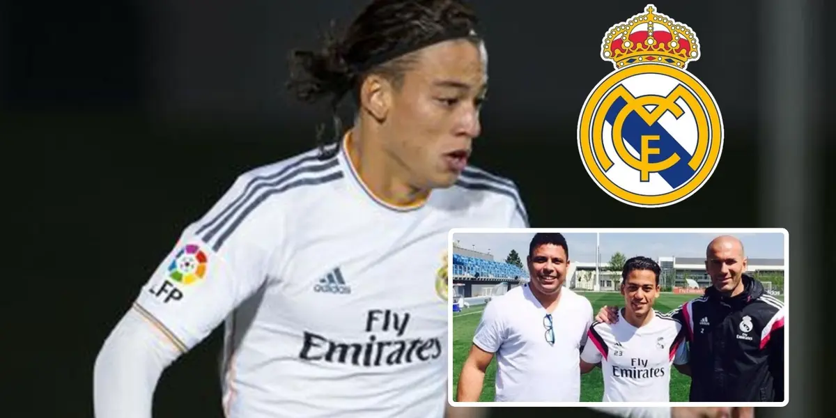 Zinedine Zidane - Ronaldo Nazário - Cristian Benavente (Foto: Real Madrid)