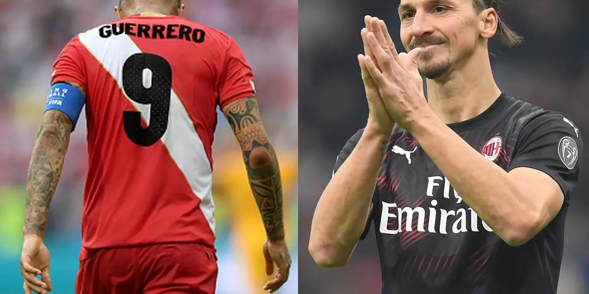 Zlatan Ibrahimovic a sus 40 años le envía un mensaje importante a Paolo Guerrero