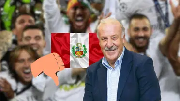 El peruano al que Del Bosque convenció de jugar en el Madrid y fue engañado