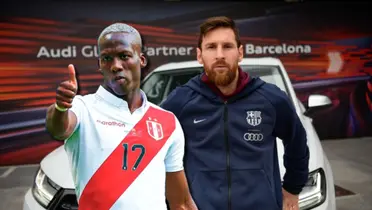 Mientras a Messi le regalaron un Audi en el Barça, lo que se gastó Advíncula