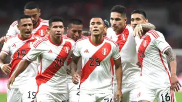 Jugadores de la Selección Peruana en un amistoso internacional. (Foto: Difusión)