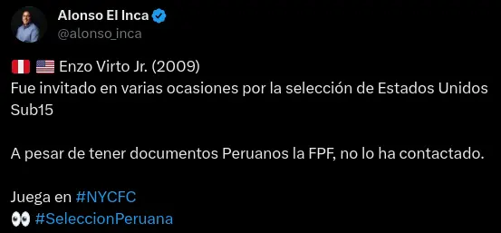 Juega en Estados Unidos y nadie lo llama en Perú 