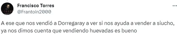 Dorregaray el menos querido en la U