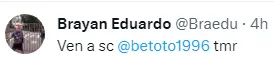 Hinchas piden a Beto da Silva